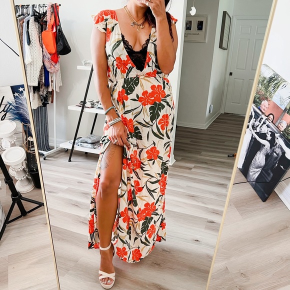 Vince Camuto Other - Vince Camuto Floral Swim Coverup Dress